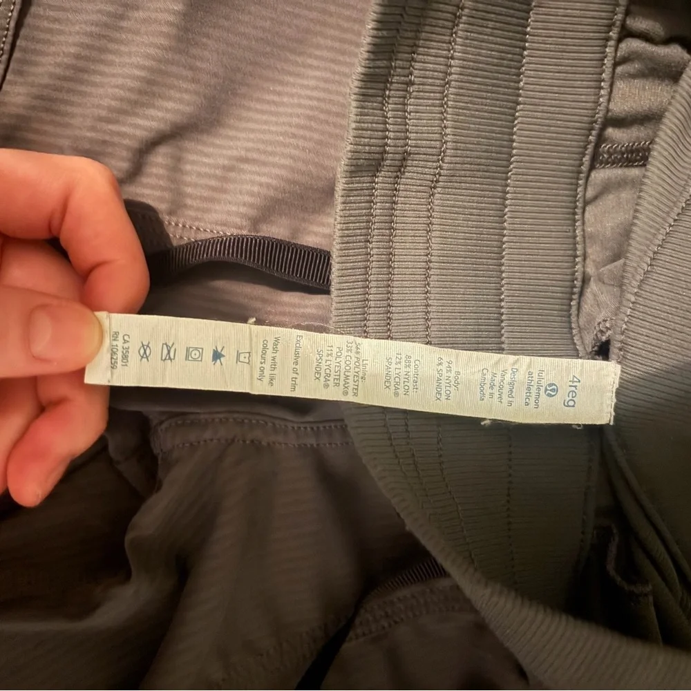 Gray lululemon dance studio Pants - Picture 3 of 5